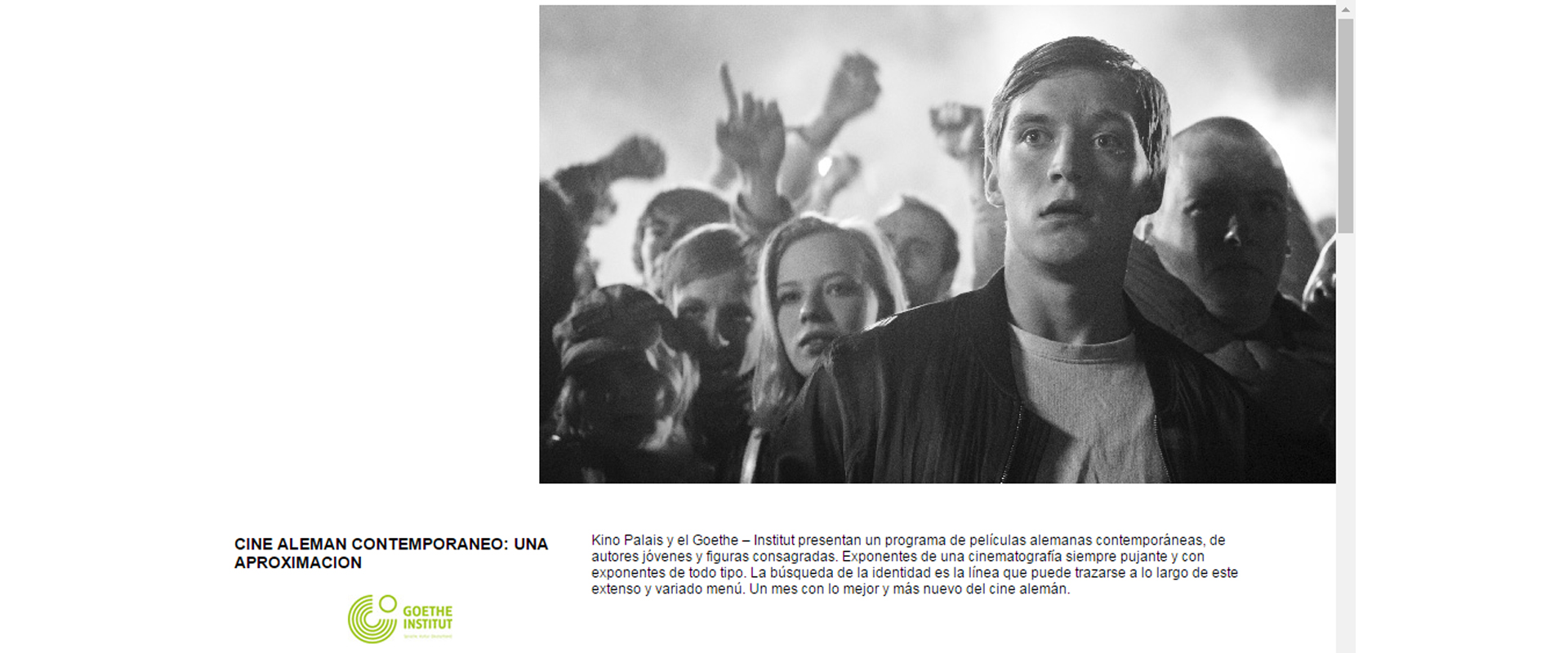 Ciclo de Cine Alem&aacute;n