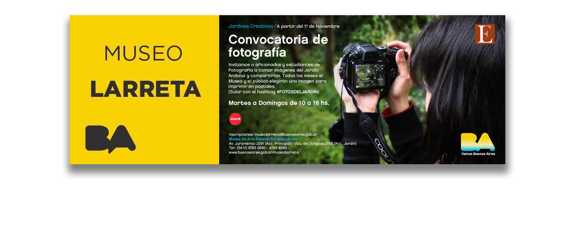 Convocatoria Fotografi&iacute;ca