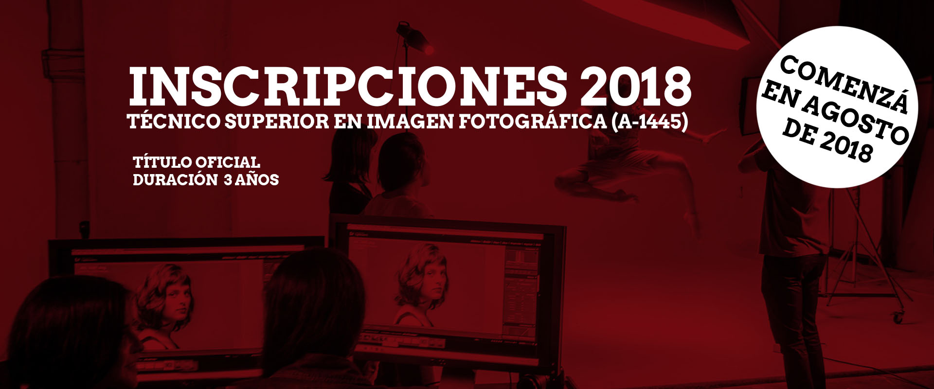 Inscripcion a la Tecnicatura de Fotograf&iacute;a